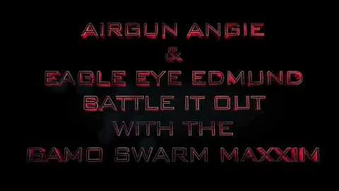 Airgun Angie & Eagle Eye Edmund Battle it out with the Gamo Swarm!