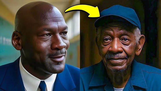 Michael Jordan Sees a Janitor Working Late at 82 — What He Does Next Is Incredible - YouTube