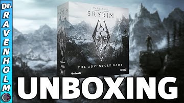 Unboxing The Elder Scrolls V: Skyrim The Adventure Game Complete Deluxe