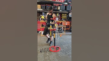 Jack Tech SK-3000 Spring Compressor in use!