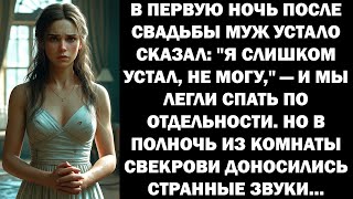 видео: В ночь после свадьбы муж сказал. Я измотан не могу. Спали отдельно. Но в полночь я услышала стоны... картинка: В ночь после свадьбы муж сказал. Я измотан не могу. Спали отдельно. Но в полночь я услышала стоны...