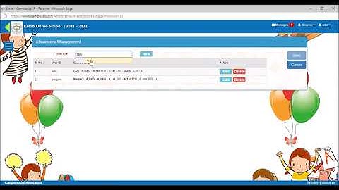 CampusKidz Student Attendance Management Explained