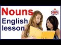 Types of NOUNS - English grammar lesson