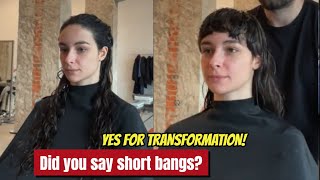 PERSONALITY OVER LENGTH Her Extreme Long Hair Gained Edge With A Micro Fringe