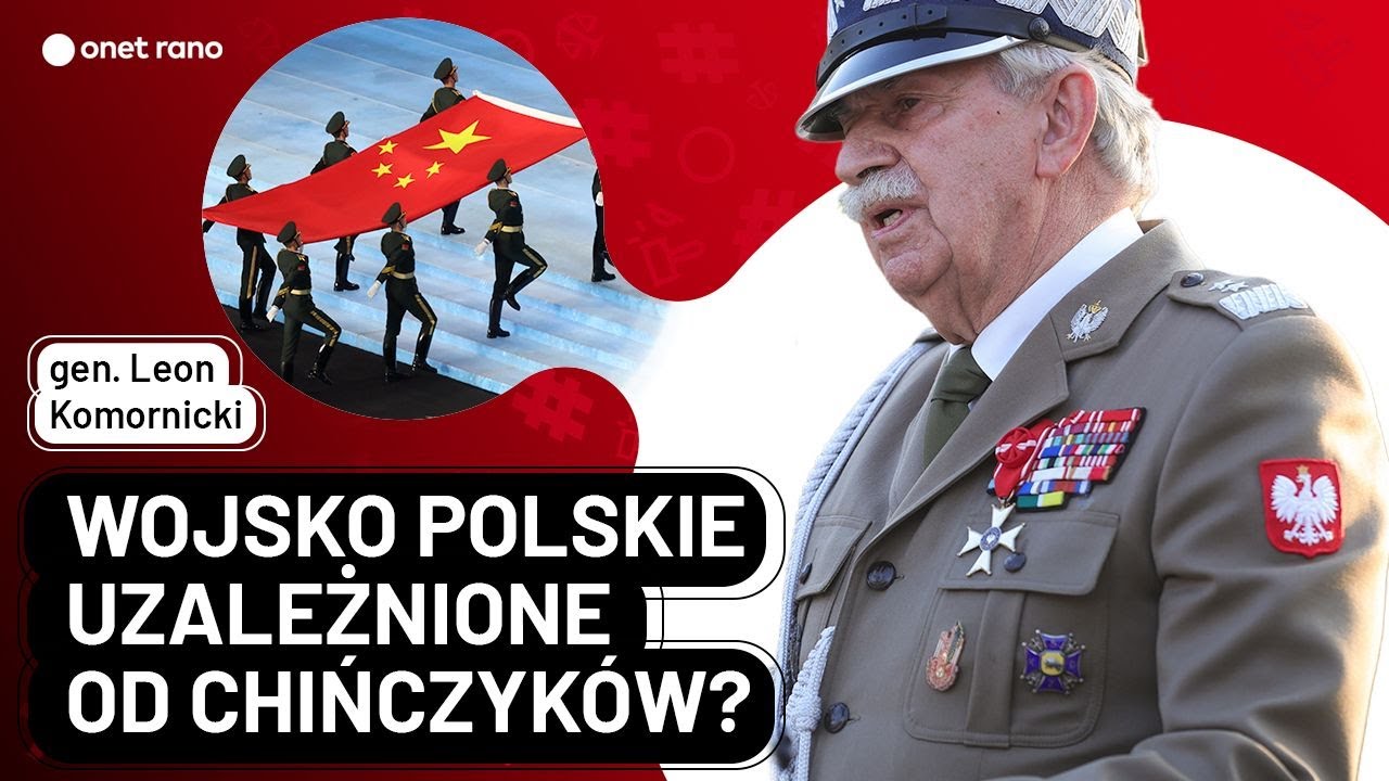 Gen. Leon Komornicki: Bez Chin nie ma samolotów F-35! | Onet Rano