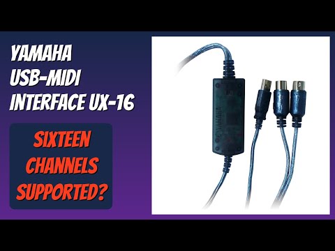 REVIEW (2026): Yamaha USB-MIDI Interface UX-16. Features