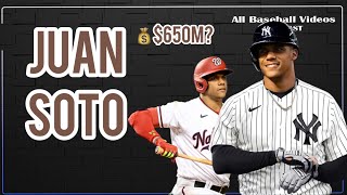 MLB - JUAN SOTO TO The YANKEES (How Much Money?) $500M or $650M Wealth