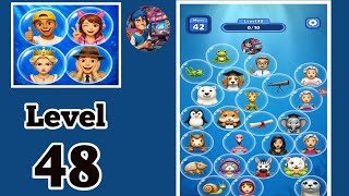 Bubble match connect puzzle level 48   solution and walkthrough for gameplay 