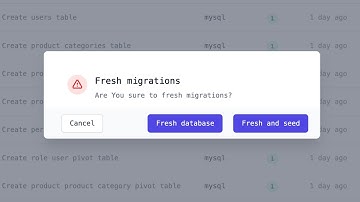 Migrator: Dashboard Package with Livewire/Alpine