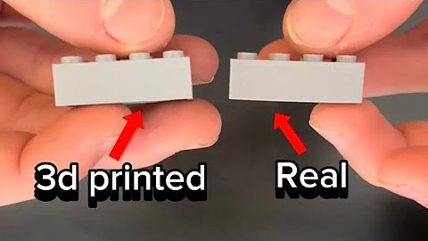 3d printed Lego vs. real Lego… which wins?