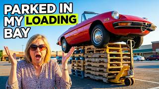 Park In My Loading Bay? Enjoy Getting Your Car Off A Stack Of Pallets screenshot 2