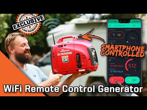 $10 WiFi Remote Generator Control with Hour Meter