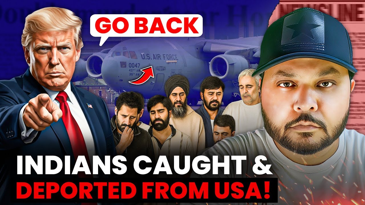 "BAD NEWS" For Indians In USA | Mass Deportation on The Way - YouTube