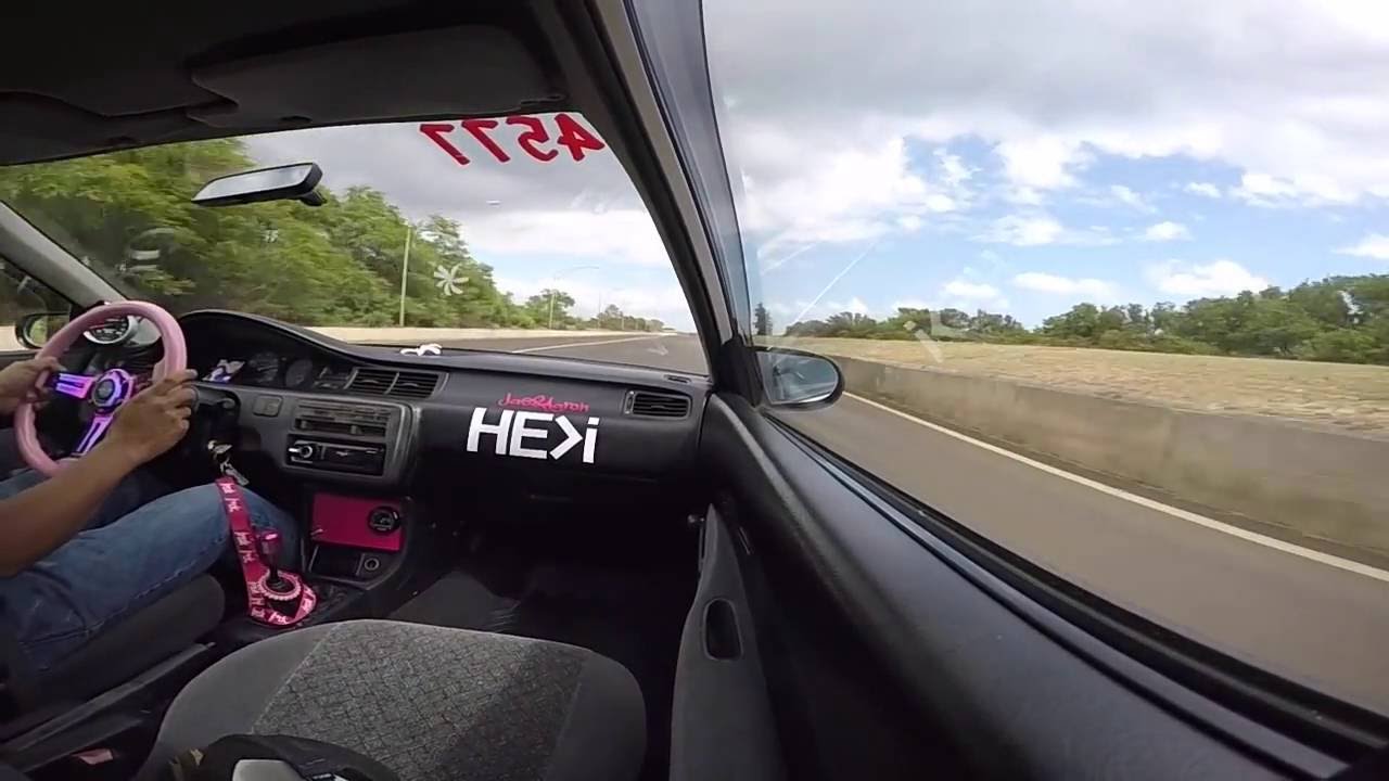 Kauai Raceway Park Honda civic eg