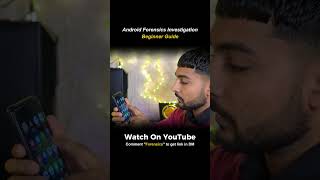Android Forensics Beginner Guide #forensics #android #cybercrime #ethicalhacking #cybersecurity