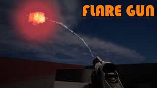 How To Make A Basic Working Flare Gun In Unreal Engine 4/5 (Tutorial)