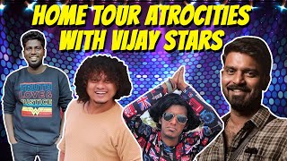 Home Tour Atrocities With Vijay Stars | Ma Ka Pa Anna | MR DJBlack