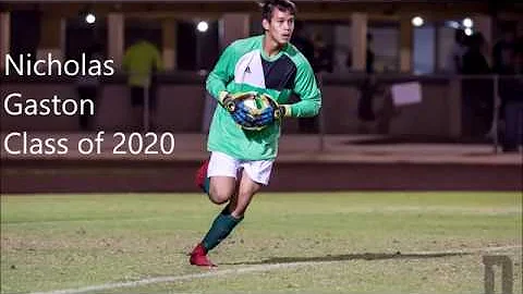 Nicholas Gaston Class of 2020 Goalkeeper Highlight...