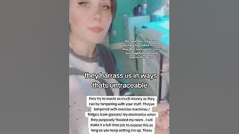 Untraceable tactics they use to harrass us.