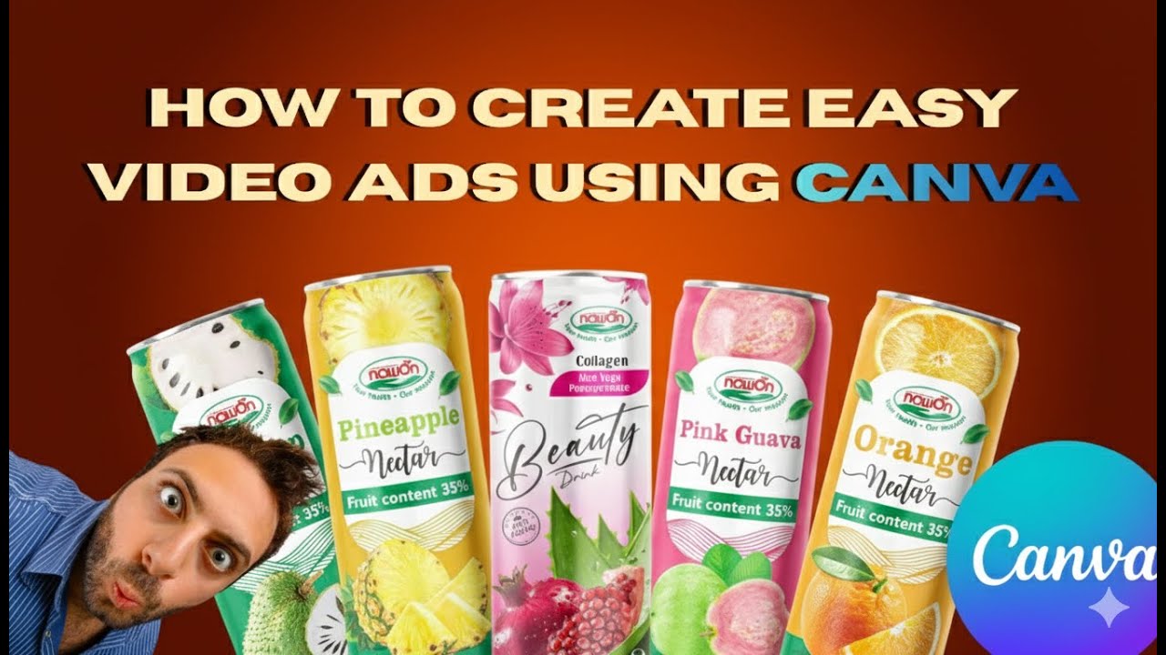 How to Create Easy Video Ads Using Canva - YouTube