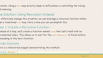 Mastering setTimeout in Loops: A JavaScript Technique