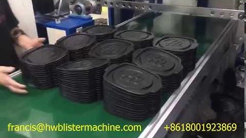 Three Stations Thermoforming Machine For PP Lids