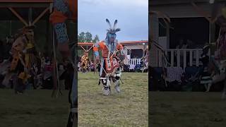 Men's Chicken🪶🐔Dancer Kess Thompson #indigenous #powwow #chickendance #culture #festival #shorts