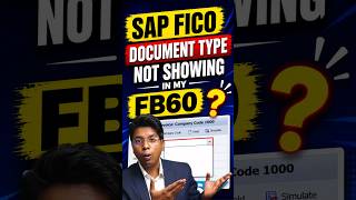 SAP FICO Documents Type is Not Showing in T Code FB60