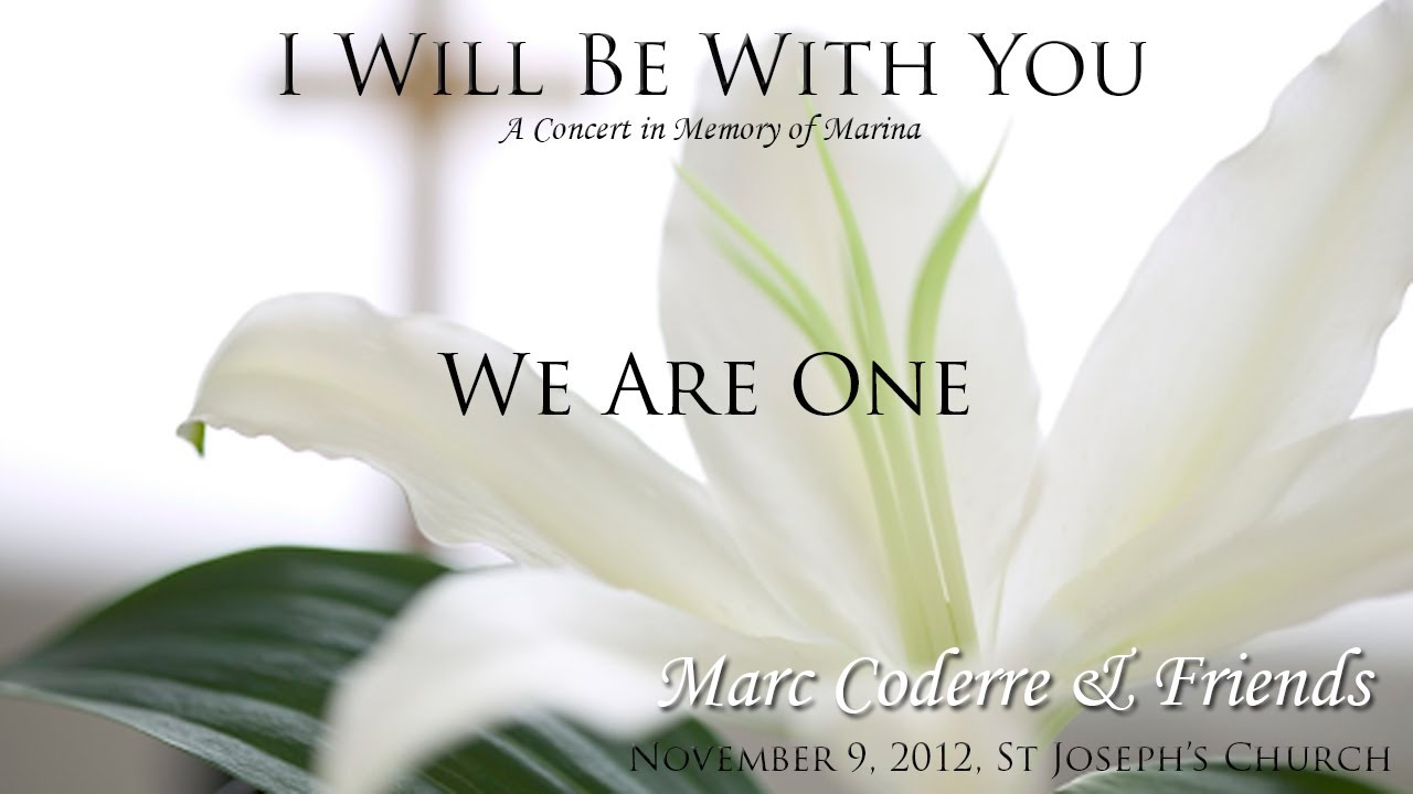We Are One - Marc Coderre live Nov.2012
