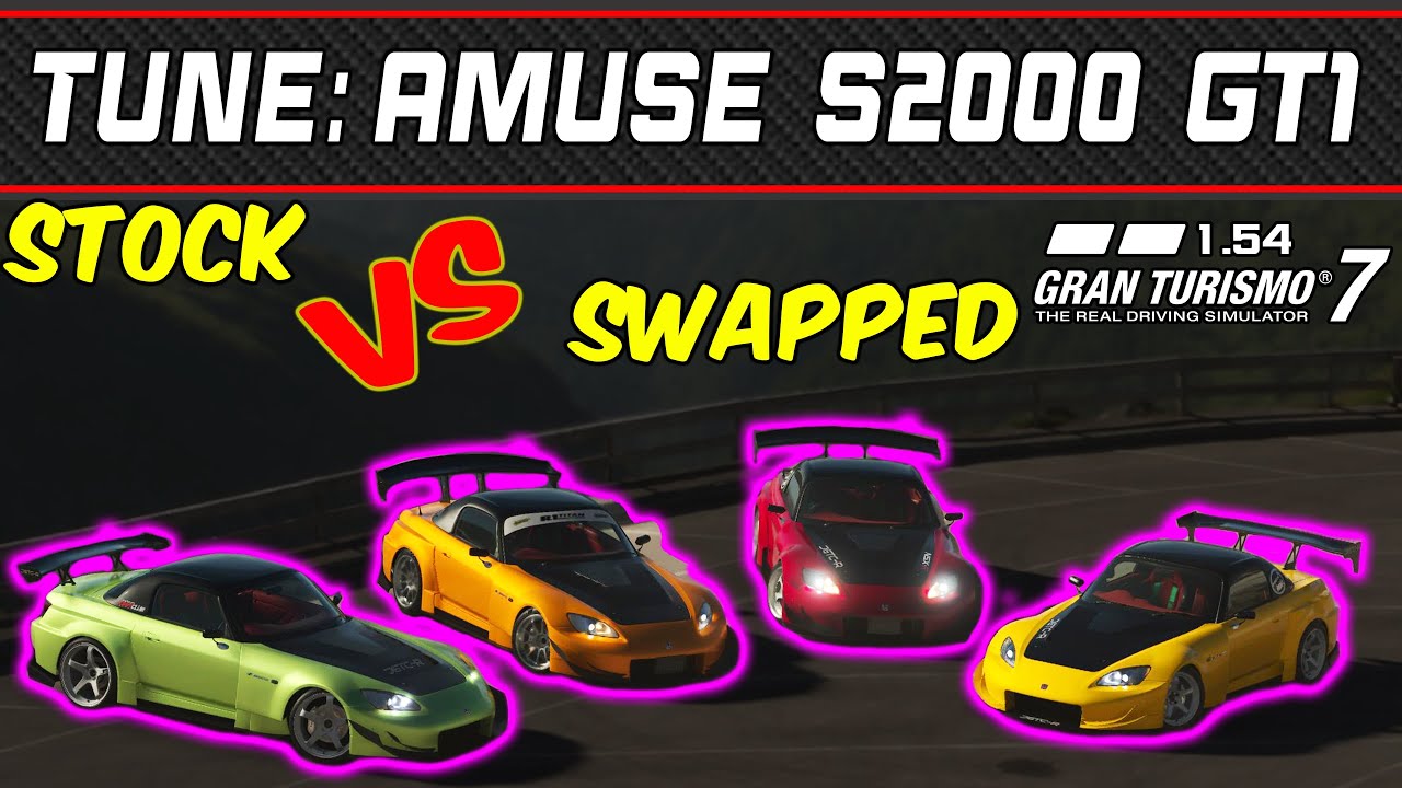 GT7 - Tune: Amuse S2000 GT1 Turbo - Gran Turismo 7 - 1.54