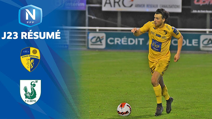 J23 | Stade Briochin - FC Sète (3-1), le résumé | National FFF 2021-2022