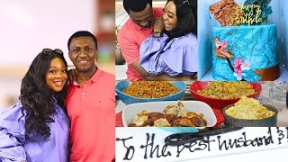 COOK MY HUSBAND'S BIRTHDAY DINNER WITH ME | NIGERIAN FOOD