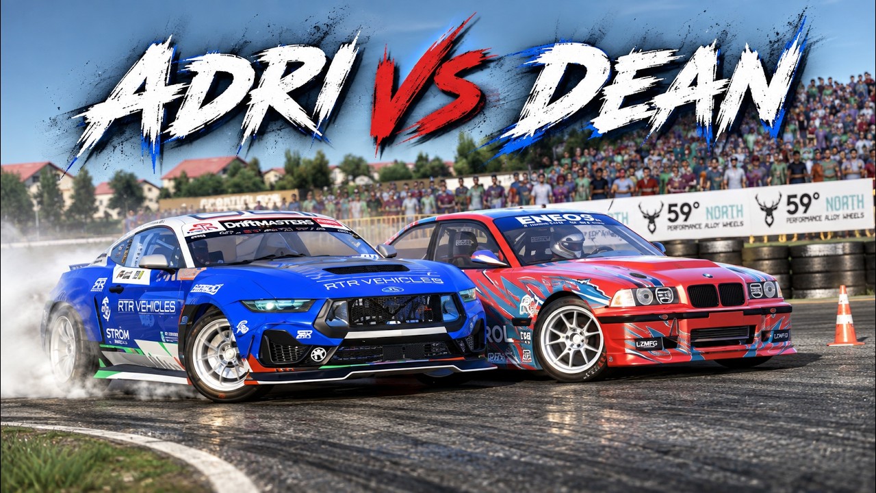 ADRI vs JAMES DEANE – Mičevec Drift Battle
