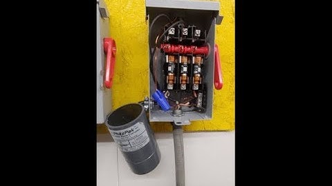 PhazPak 240v Three Phase Converter Installation