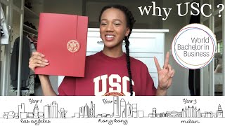 why i chose USC ~ LA, hong kong, milan ~ world bachelor in business program