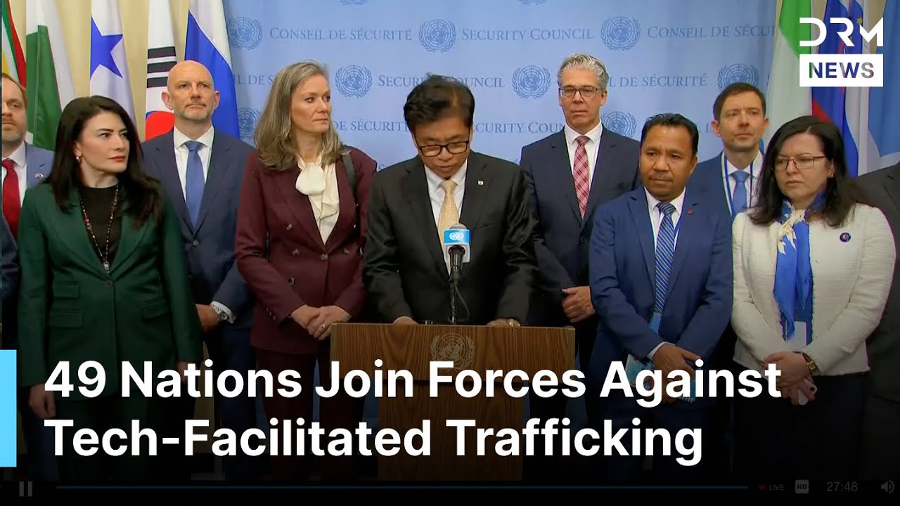 FULL REMARKS: France, Germany, Italy & Leaders from 49 Nations Speak Out Against Trafficking | AC1B