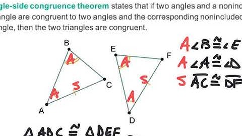GEOM - UNIT 4 - SECTION 6 - NOTES