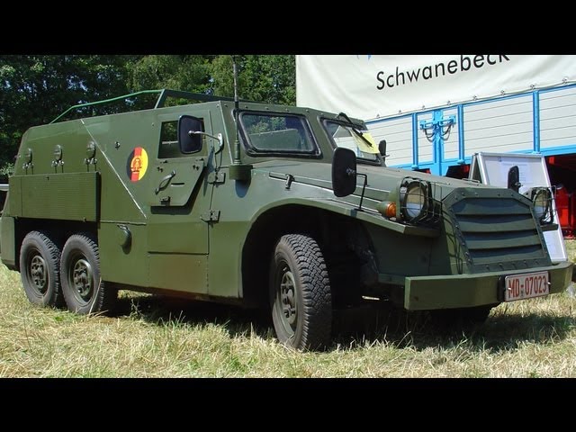 OLDTIMERTREFFEN ALTERODE 2006 Trabant Kübel 601 NVA Panzer GST MZ ES 250  classic car Tank SPW - YouTube