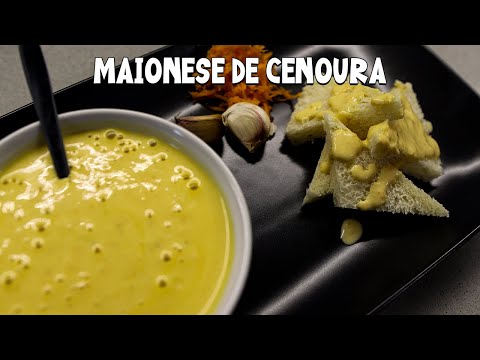 The best sauce for hamburgers - Carrot Mayonnaise