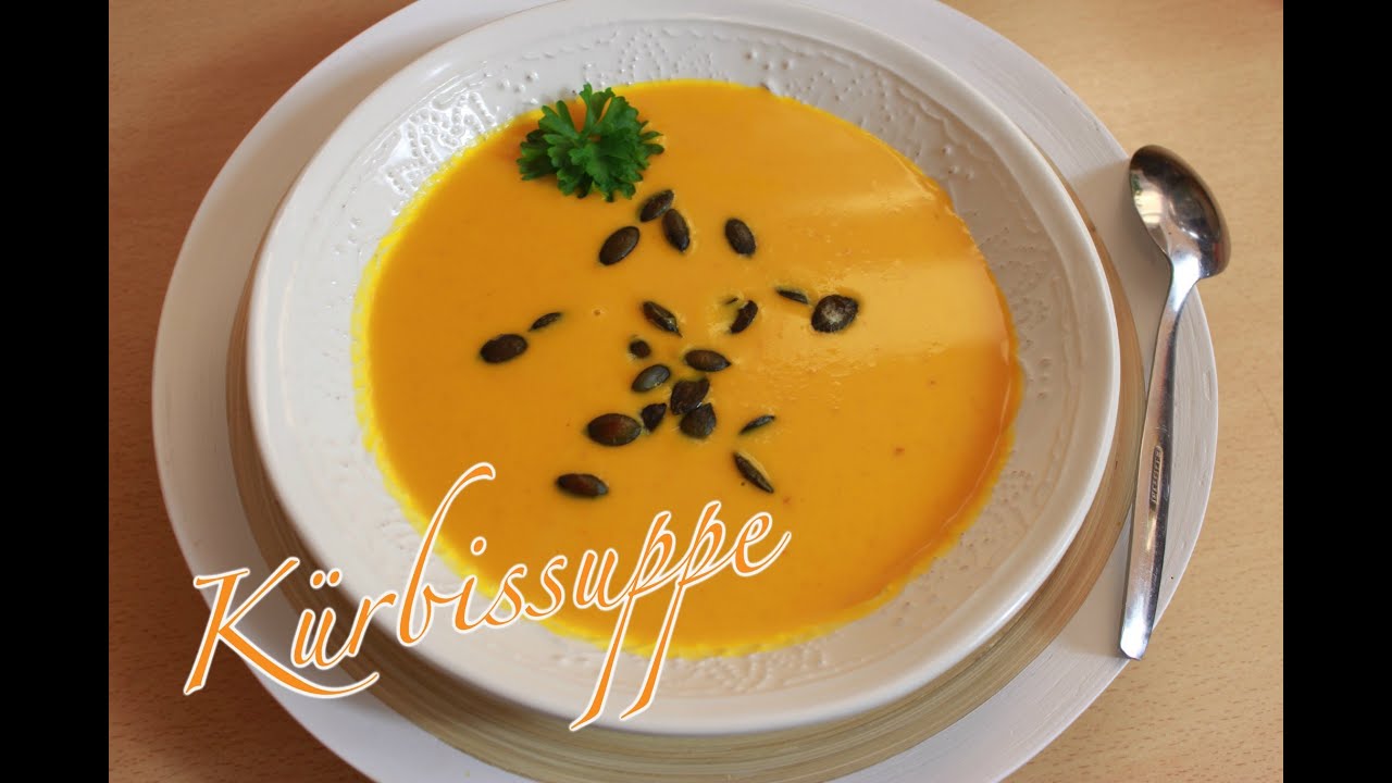 Kürbissuppe mit Orange &amp; Ingwer / Perfekt für den Herbst! - YouTube