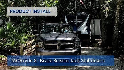 Installation of MORryde X Brace Scissor Jack Stabilizers