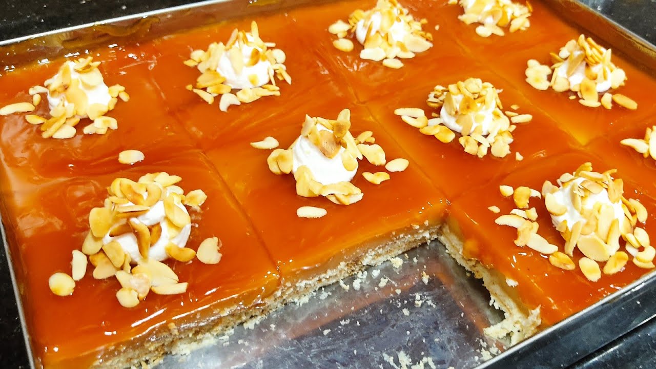 فلون المقاهي، تحلية رمضانية 💥 بالكاراميل قوووة بدون فلان ولا بيض ولا ملونات أو عطور إقتصادية خفيفة