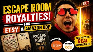 Escape Room Royalties For Etsy And Amazon KDP Self Publishers (Elite Kai)