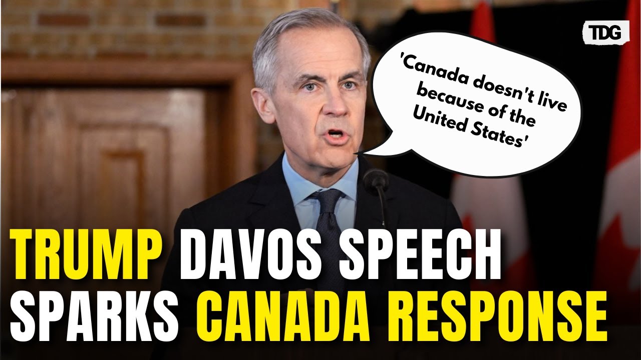 Mark Carney Pushes Back After Trump Davos Remarks, Says Canada Isn’t Dependent on US