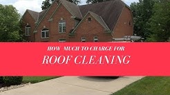 How Much To Charge To Do Roof Cleaning? Roof Cleaning Pricing