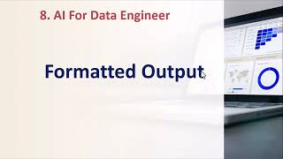 8. AI for Data Engineers | From Data Engineering to AI | Formatted Output in LangChain