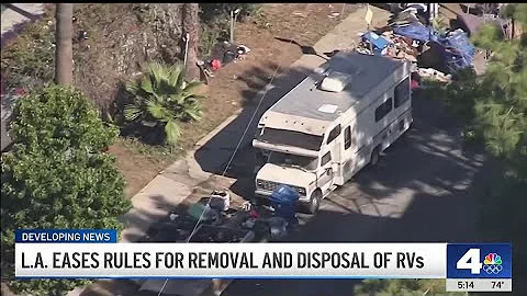 Why it'll become easier for LA to tow abandoned RVs