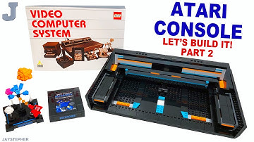 LEGO 2022 Atari 2600 Video Computer System 10306 Build Part 2