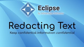 Redacting Text - Keep confidential information confidential