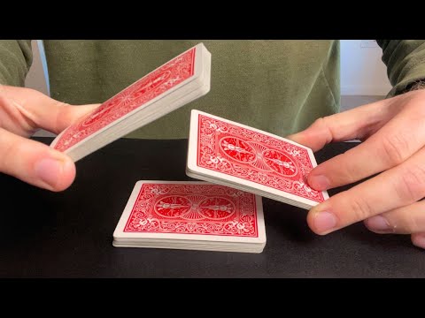 How to Do the EASIEST False Table Cut | Erdnase Cut Magic Tutorial
